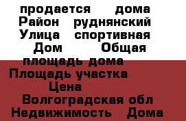 продается 1/2 дома › Район ­ руднянский › Улица ­ спортивная › Дом ­ 60 › Общая площадь дома ­ 49 › Площадь участка ­ 10 000 › Цена ­ 800 000 - Волгоградская обл. Недвижимость » Дома, коттеджи, дачи продажа   